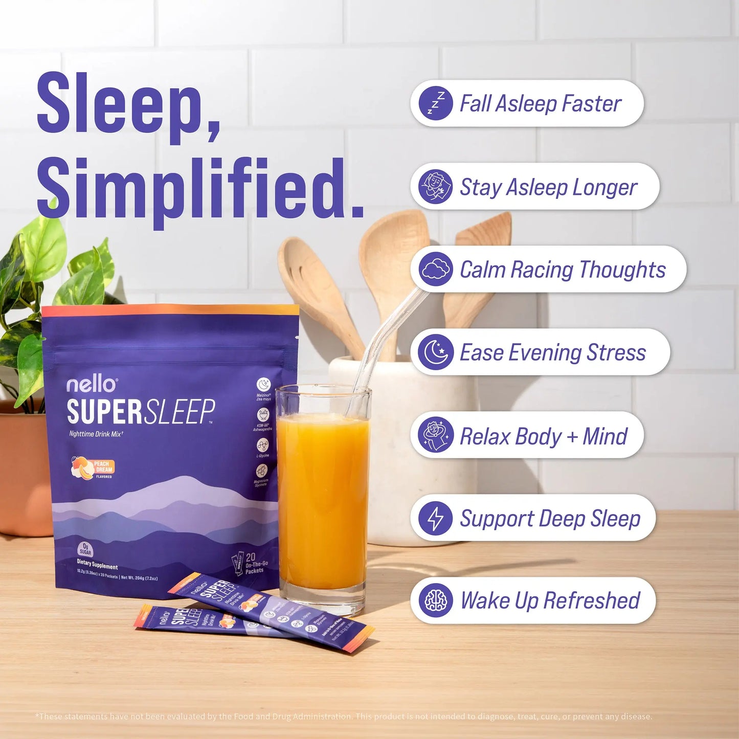 Nighttime Sleep Support Drink Mix