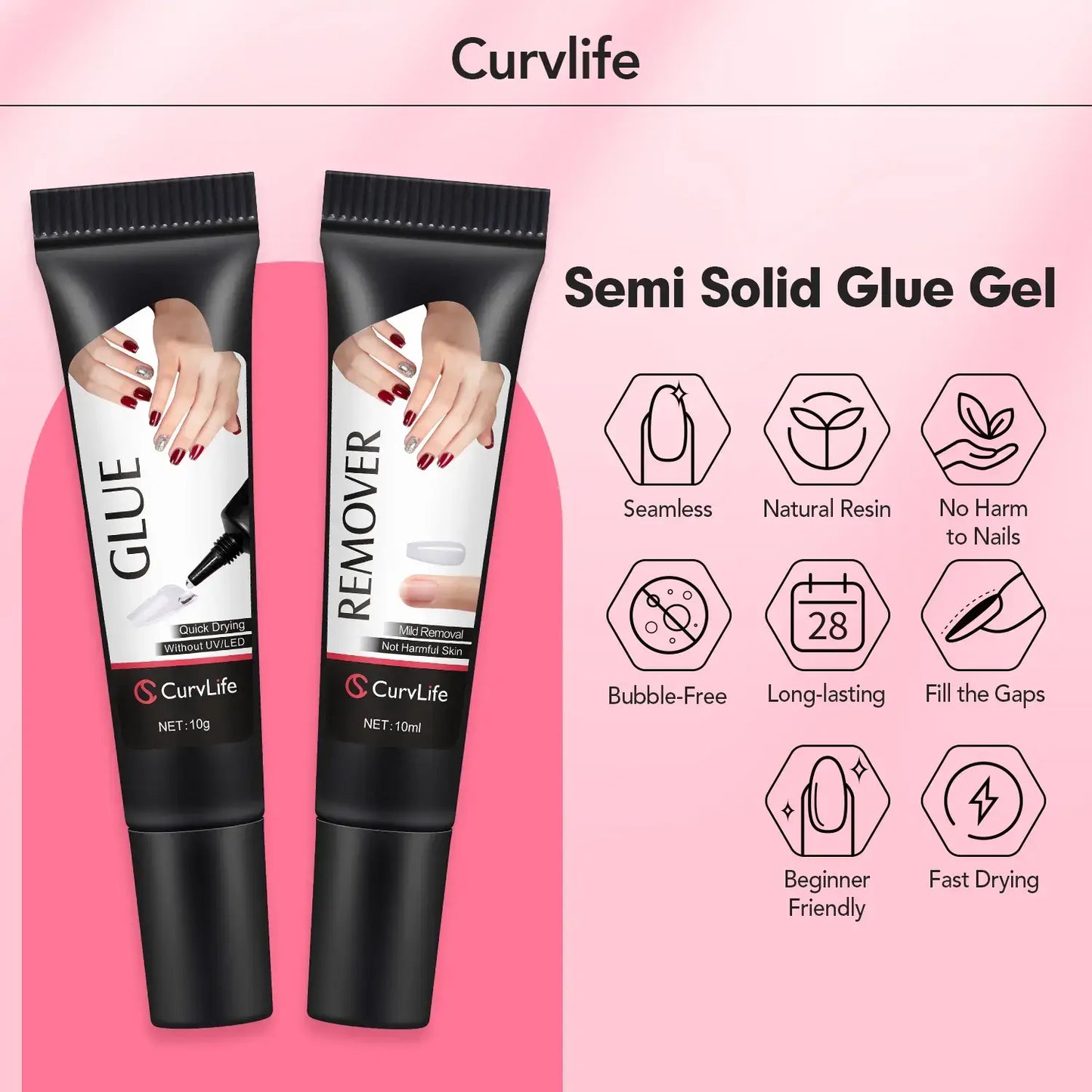 Melt Away Gel Nails in 3 Minutes—No Scraping, No Damage