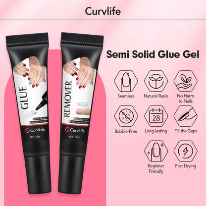 Melt Away Gel Nails in 3 Minutes—No Scraping, No Damage