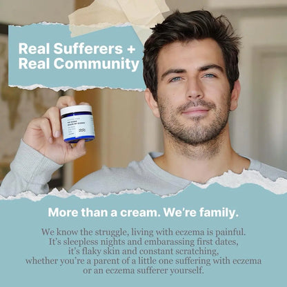 Therapeutic Eczema & Psoriasis Relief Cream with Sea Moss and Healing Oats