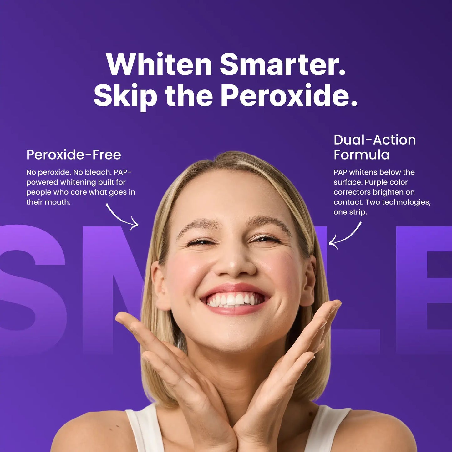 Instantly Neutralize Yellow Stains for a Brighter Smile