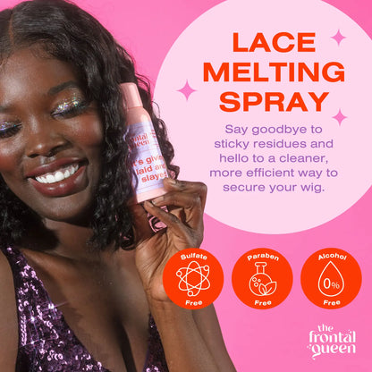 The Frontal Queen Lace Melting Spray for Ashy Lace