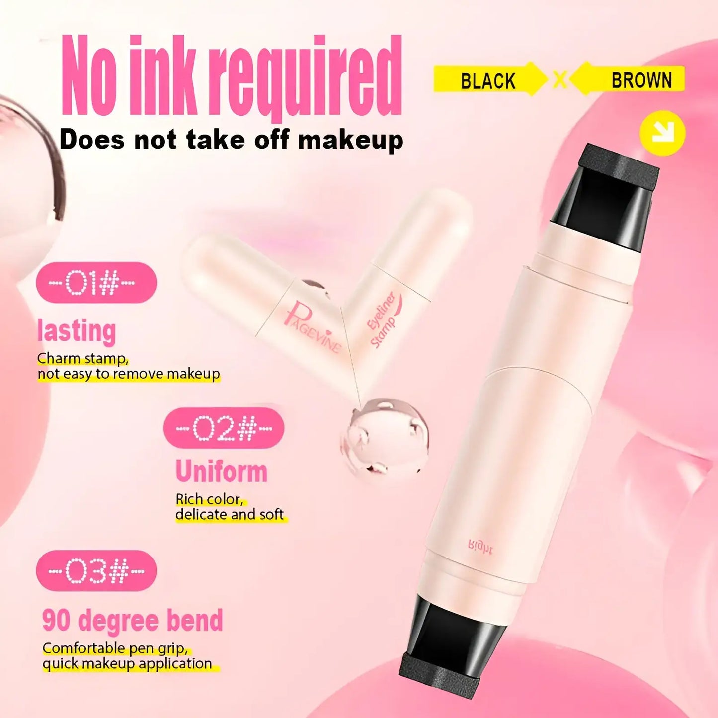 Dual-Ended Wing Stamp & Precision Liner for Perfect Symmetry