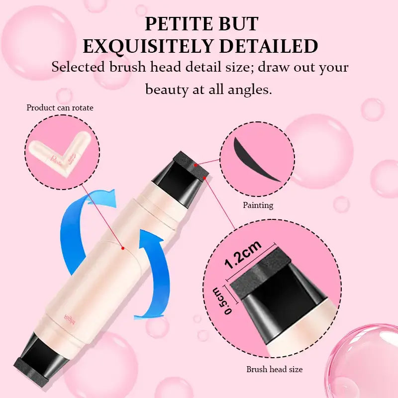 Dual-Ended Wing Stamp & Precision Liner for Perfect Symmetry