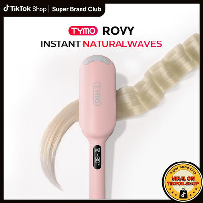 TYMO ROVY 1.25-Inch Beach Waves Curling Wand