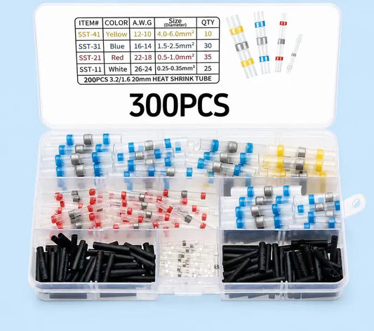 300PCS Haisstronica Solder Seal Wire Connectors