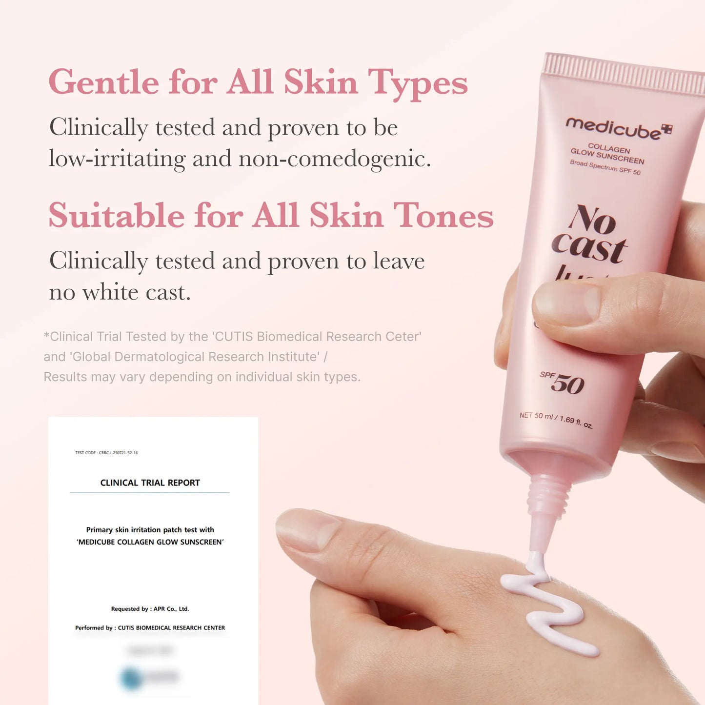 No Cast Just Glow Collagen Sunscreen