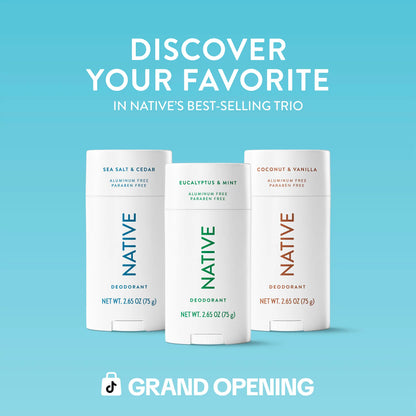 Aluminum-Free Deodorant Stick Discovery Set