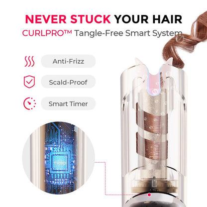 TYMO CURLPRO - Automatic Curling Iron Hair Curler