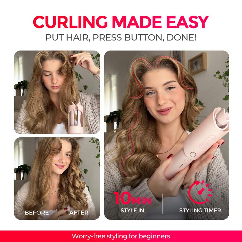 TYMO CURLPRO - Automatic Curling Iron Hair Curler