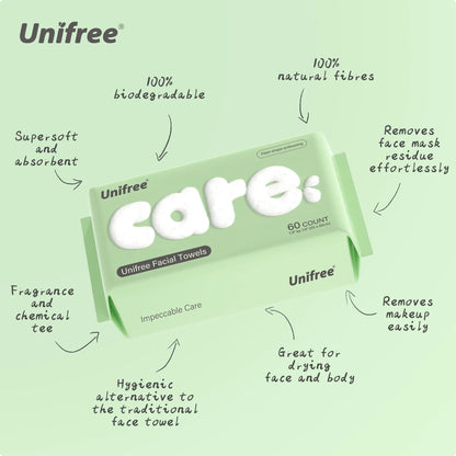 Unifree Disposable Face Towels