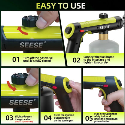 SEESE Powerful Propane Torch(Propane Tank Not Included)