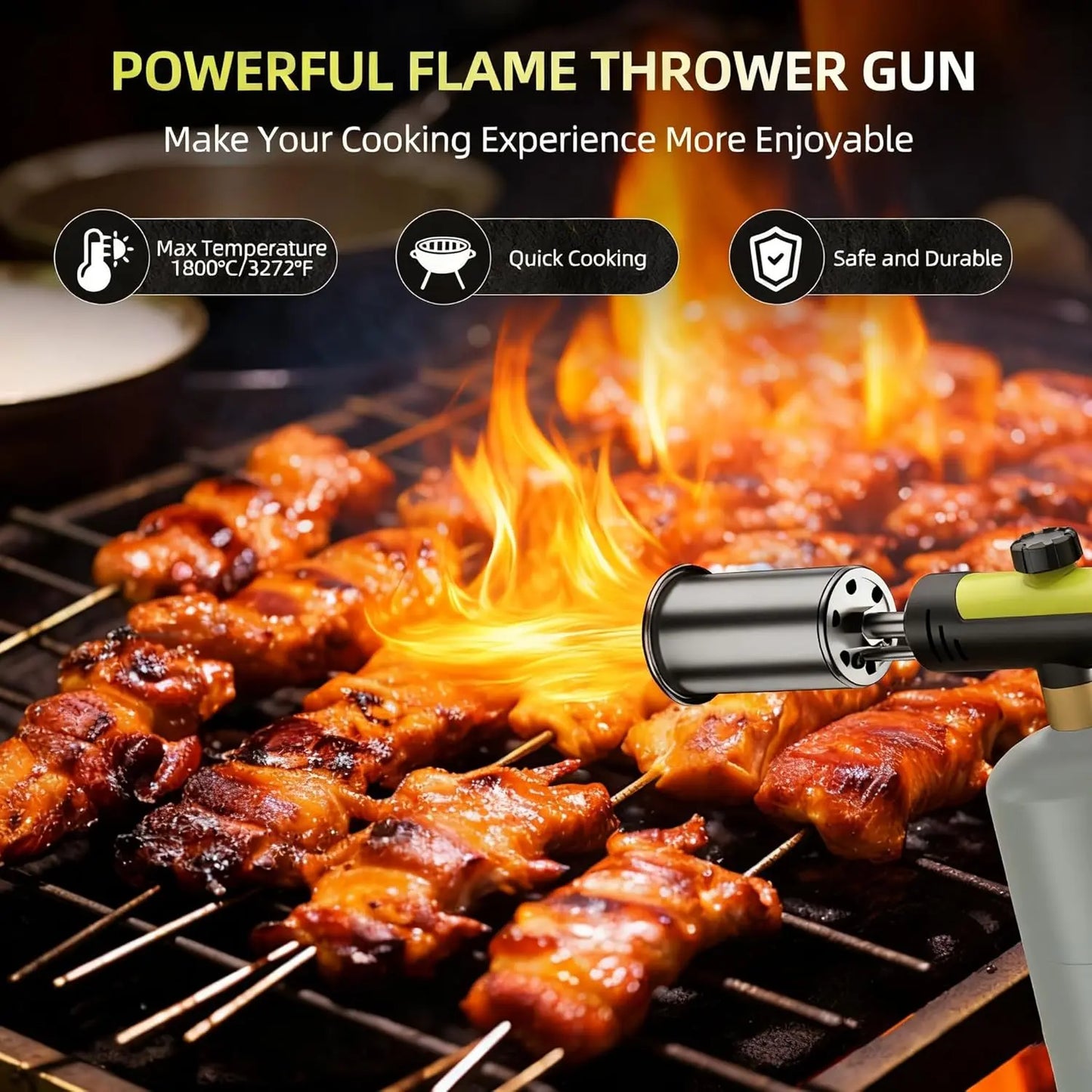 SEESE Powerful Propane Torch(Propane Tank Not Included)