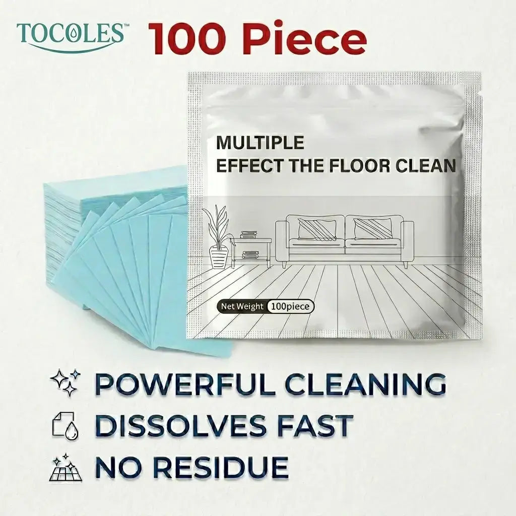 Ultimate Multi-Surface Floor Cleaning Tablets: Antibacterial, Deodorizing & Shine!