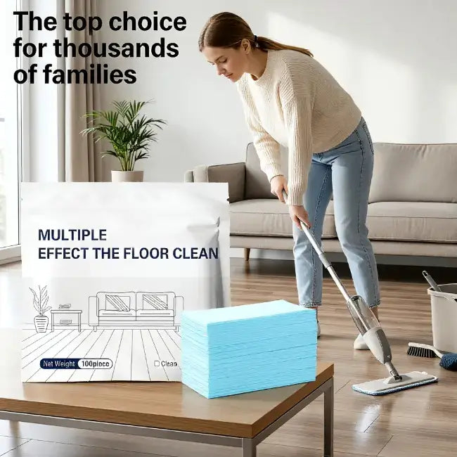 Ultimate Multi-Surface Floor Cleaning Tablets: Antibacterial, Deodorizing & Shine!