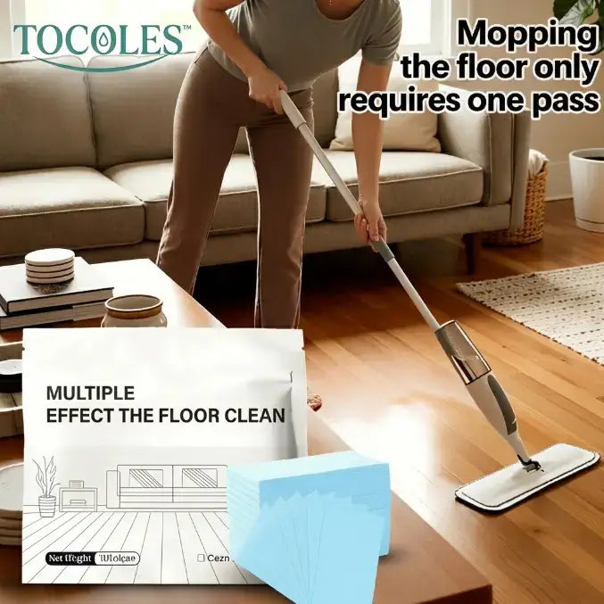 Ultimate Multi-Surface Floor Cleaning Tablets: Antibacterial, Deodorizing & Shine!